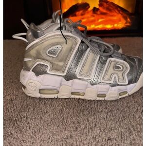 Size 6.5 Nike Air More Uptempo Loud and Clear